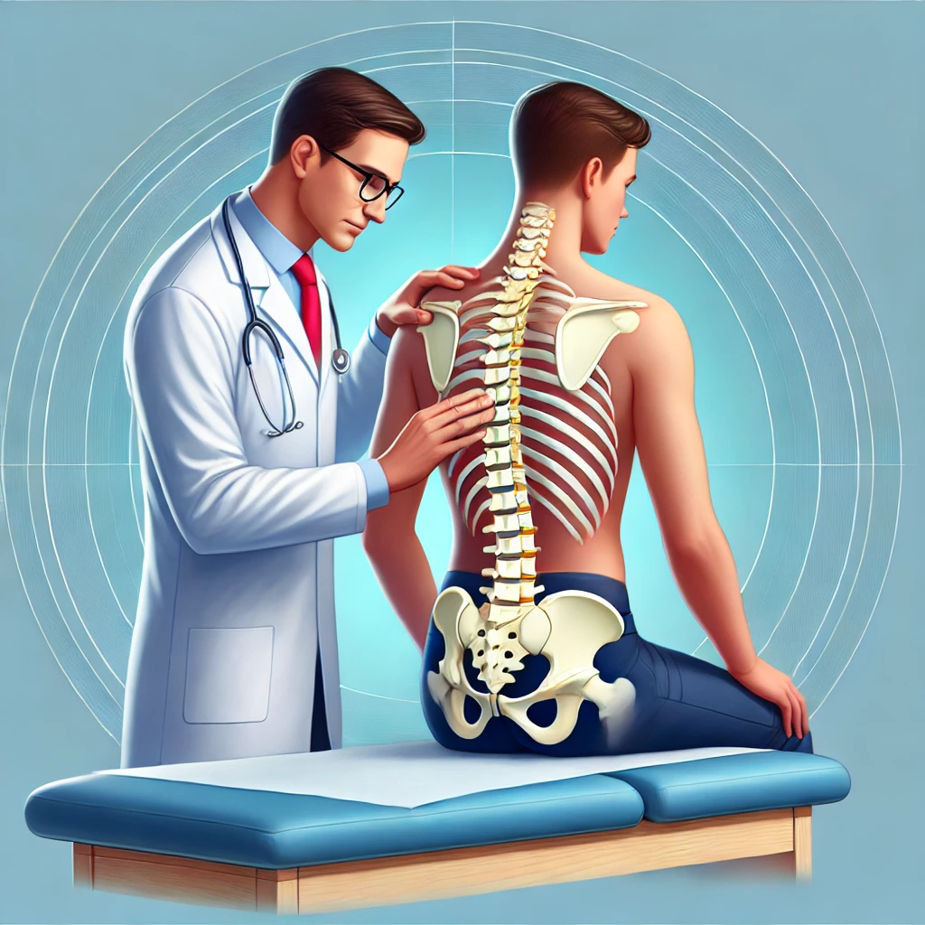Diagnostic ostéopathique de l'attitude scoliotique