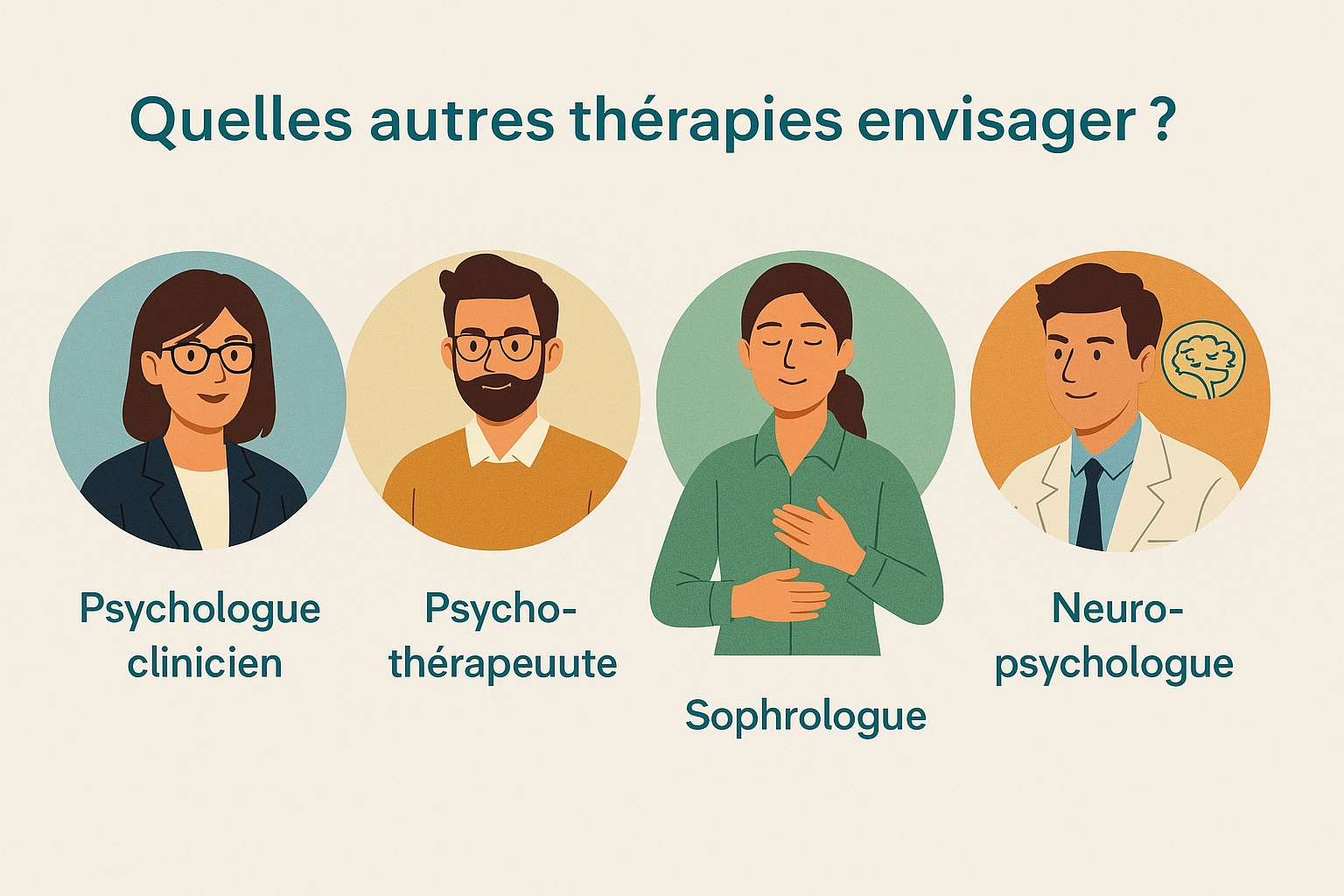 Autres solutions thérapeutiques