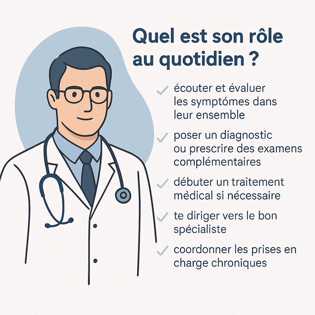 Rôle du médecin généraliste - Les Ostéo du Golfe