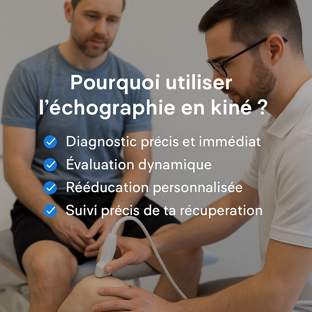Échographie en kinésithérapie – Les Ostéo du Golfe