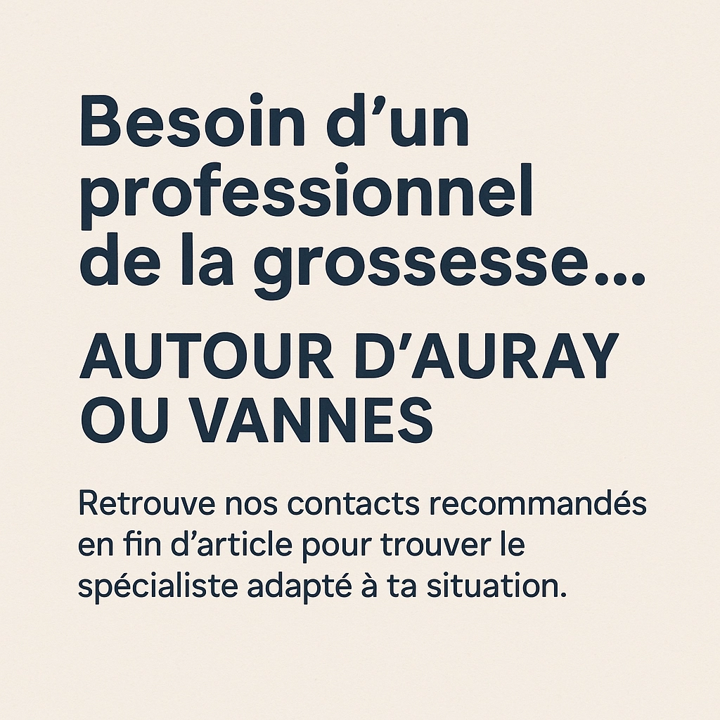 Professionnels autour de la grossesse à Auray et Vannes - Les Ostéo du Golfe