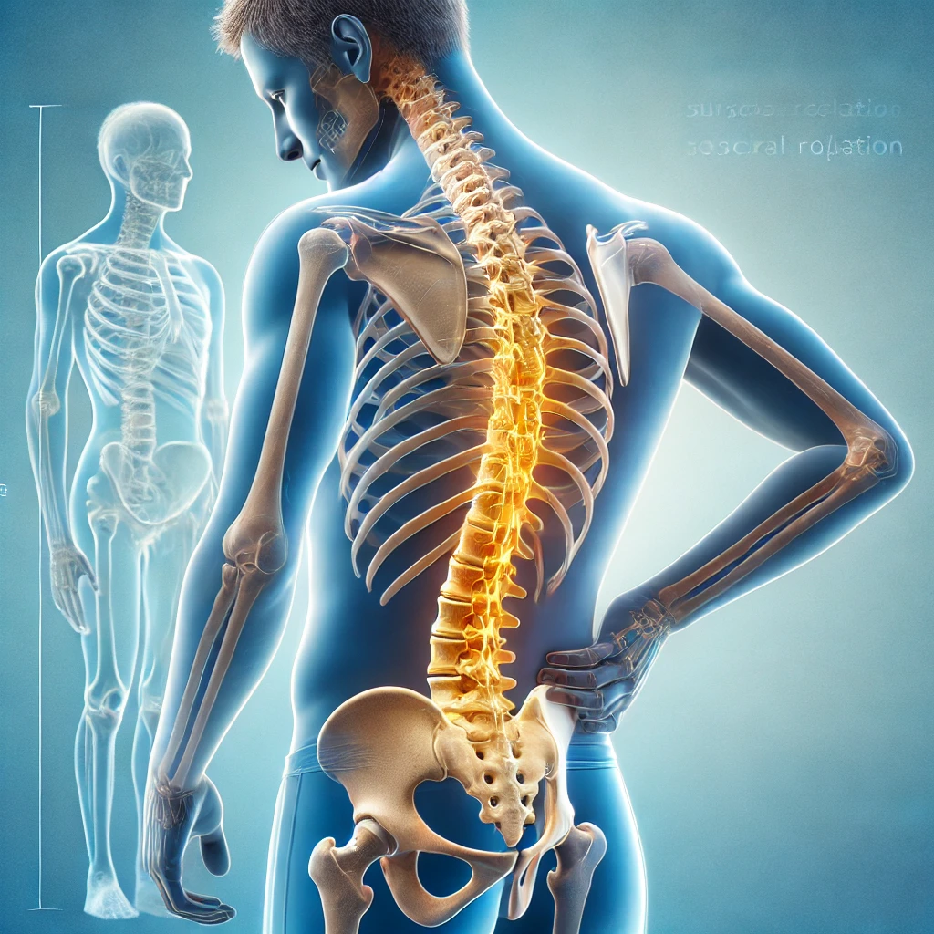 Évolution d'une attitude scoliotique en scoliose