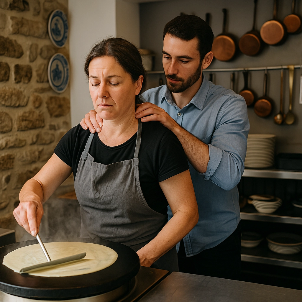 L’ostéopathie pour les professionnels de la crêperie : soulager les corps, soutenir les équipes