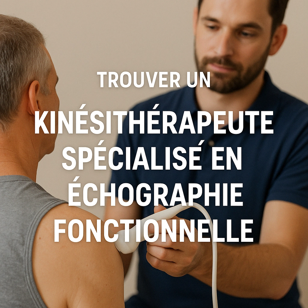Le kinésithérapeute spécialisé en échographie fonctionnelle : un diagnostic visuel pour une rééducation ciblée