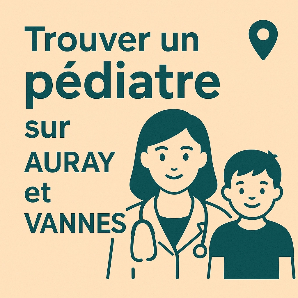 Trouver un pédiatre à Auray ou Vannes : nos conseils pour un bon suivi pédiatrique