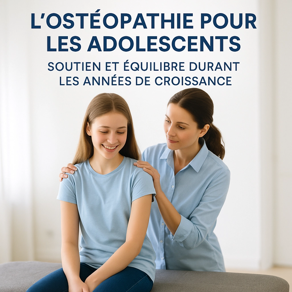 L'Ostéopathie pour les Adolescents : Soutien et Équilibre durant les Années de Croissance