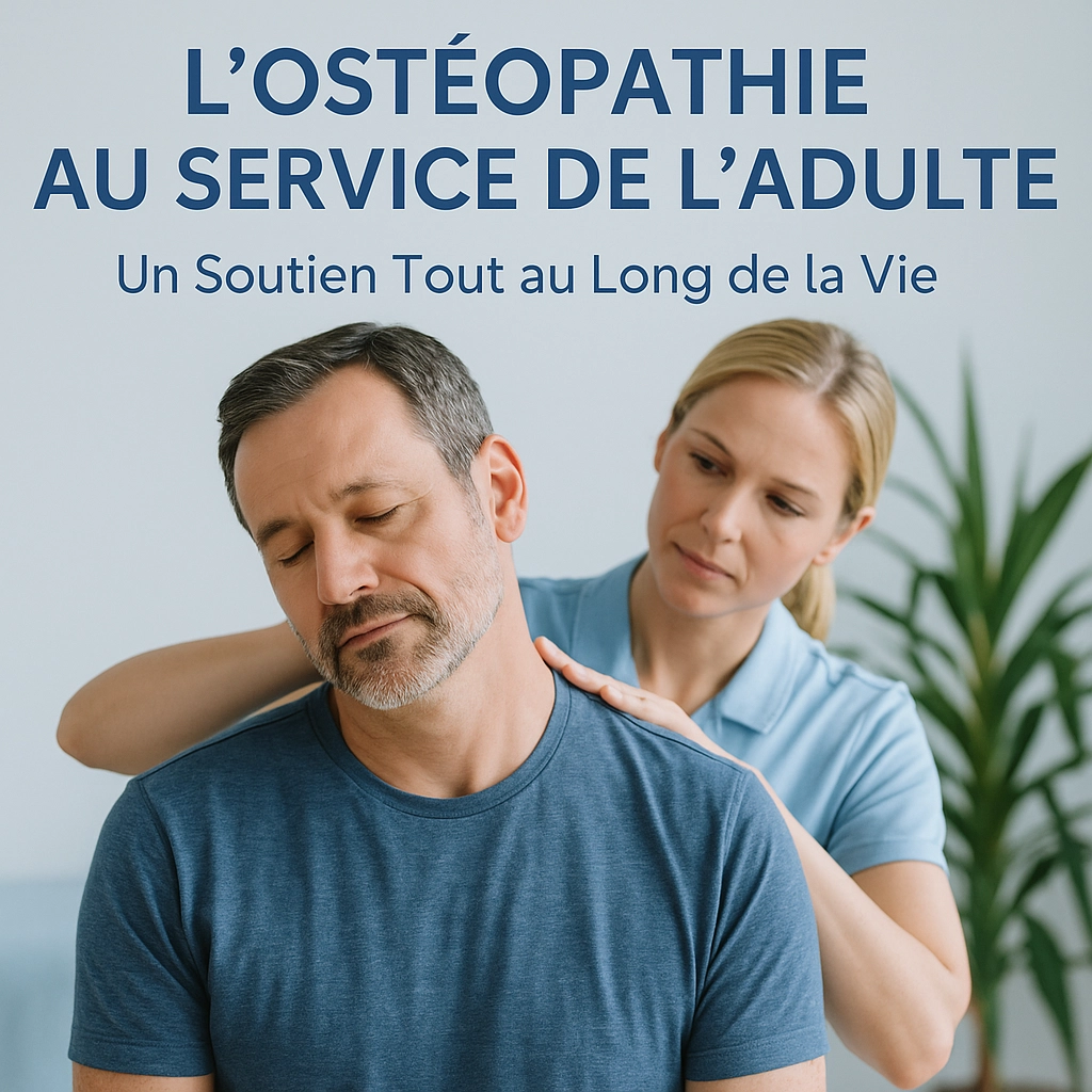 L'Ostéopathie au Service de l'Adulte : Un Soutien Tout au Long de la Vie