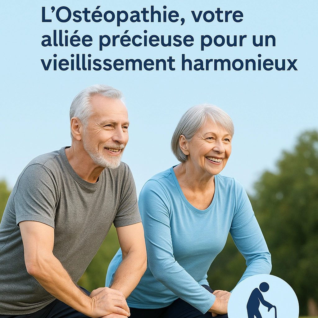 Vieillir en Pleine Forme et Actif : L'Ostéopathie, Votre Alliée Précieuse pour un Vieillissement Harmonieux