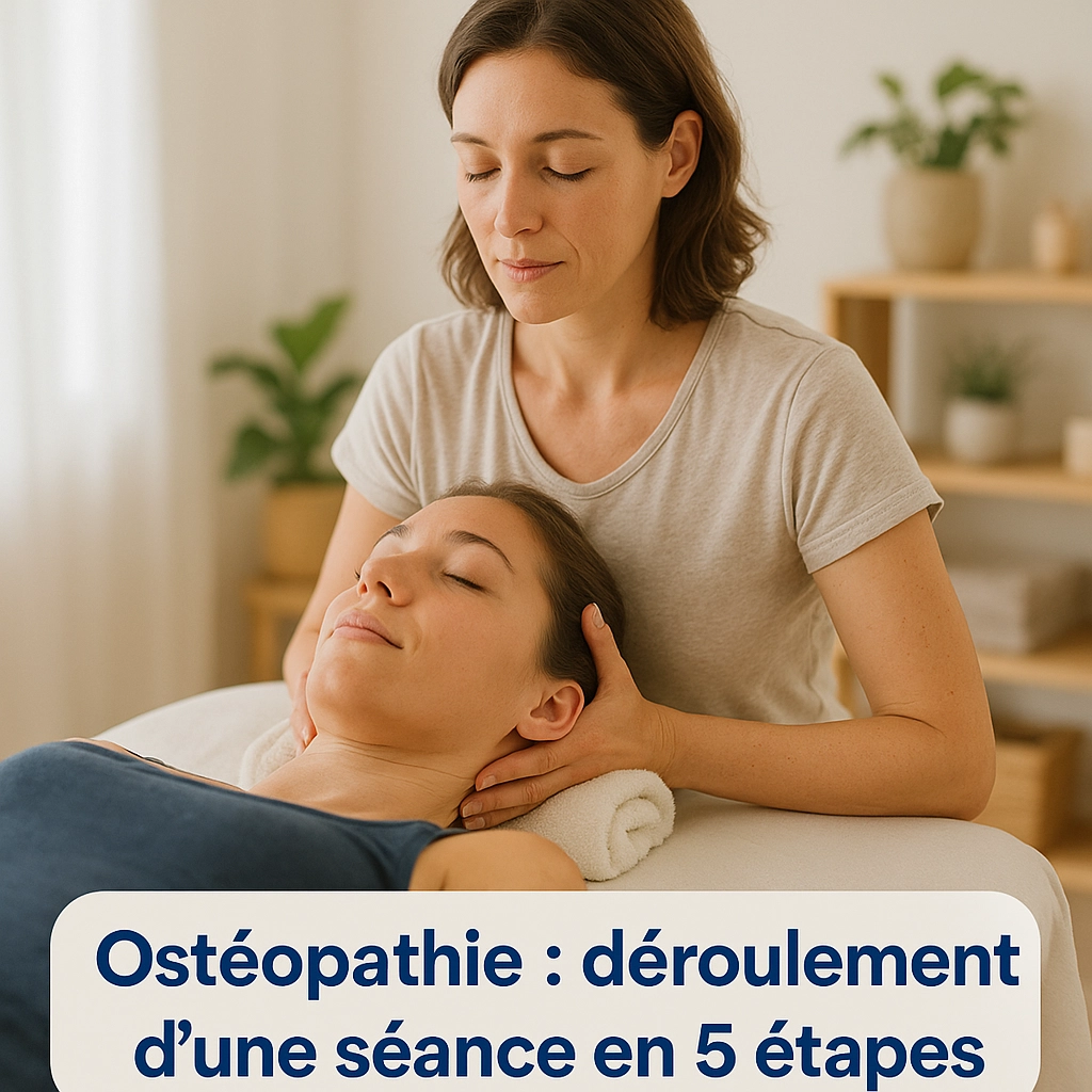 Ostéopathie : Déroulement d'une séance en 5 étapes
