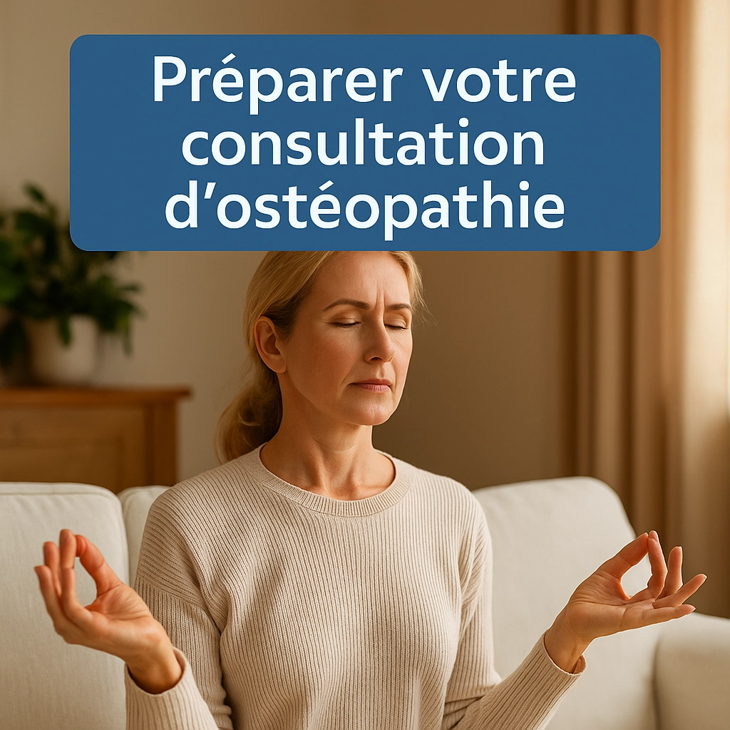Préparer Votre Consultation d'Ostéopathie : Conseils et Recommandations