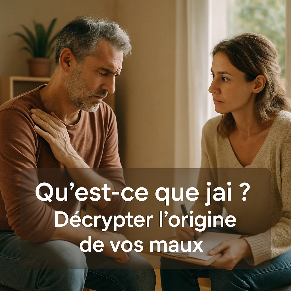 Qu'est-ce que j'ai ? Décrypter l'origine de vos maux