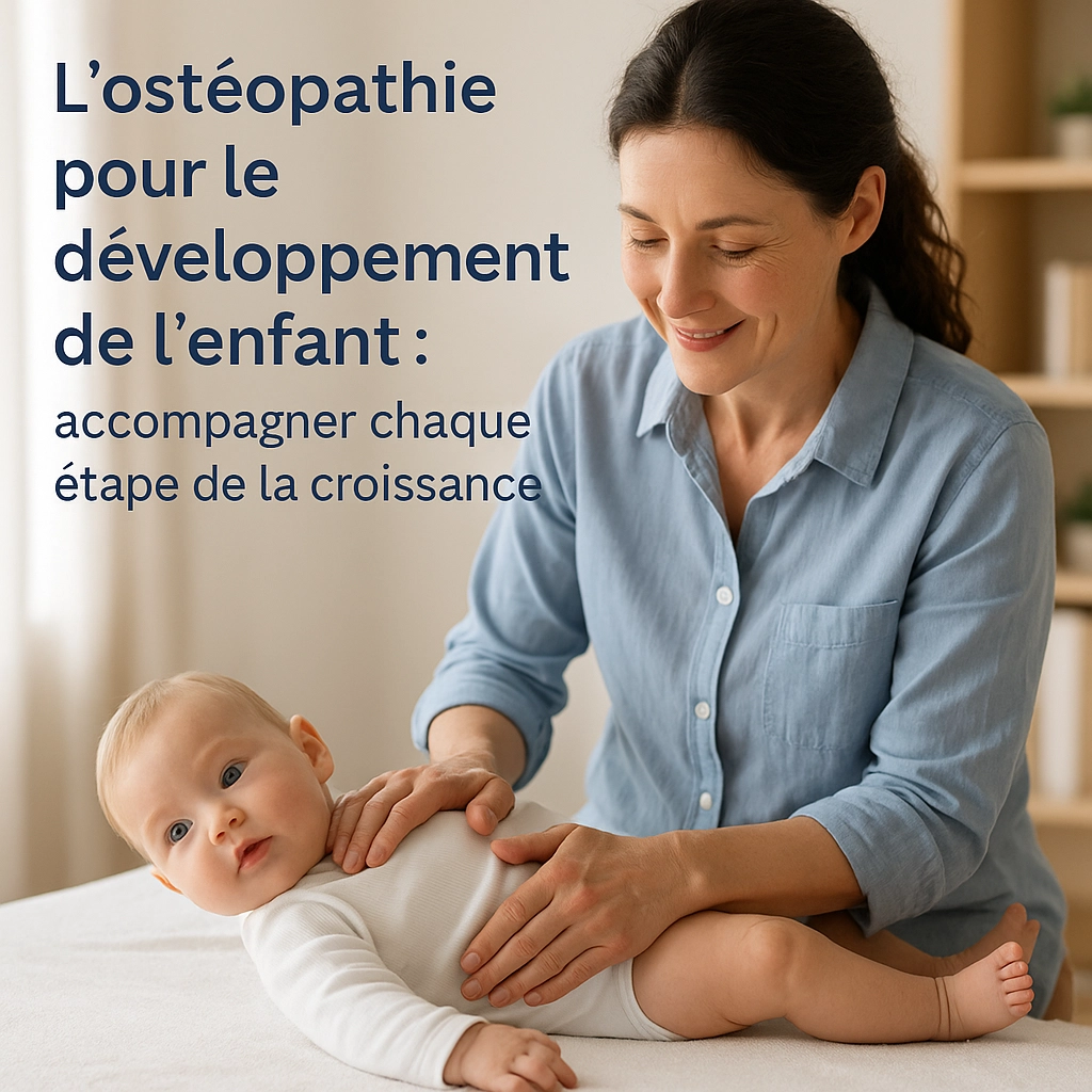 PRISE EN CHARGE DU DÉVELOPPEMENT DE L'ENFANT EN OSTÉOPATHIE À AURAY ET VANNES
