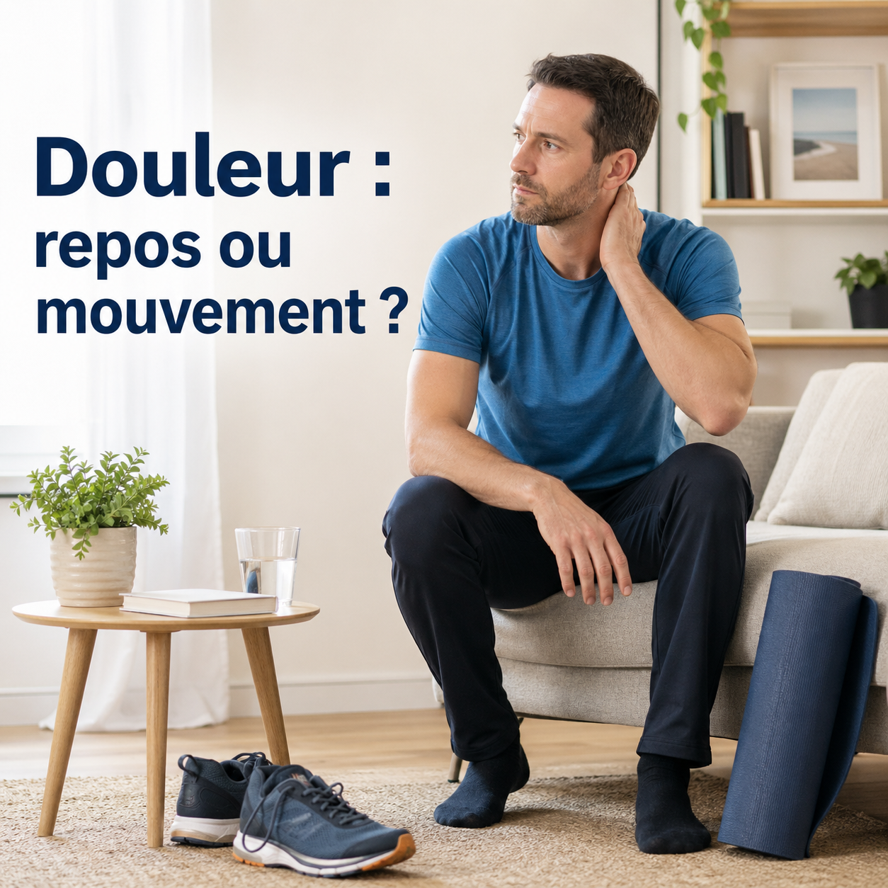 Douleur : repos, anti-inflammatoires ou mouvement ?