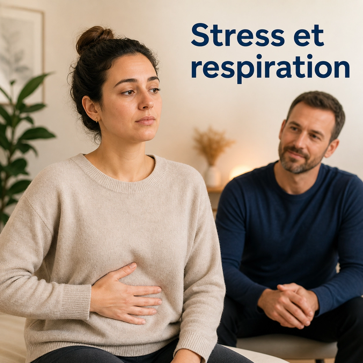 Stress et diaphragme : pourquoi votre respiration change ?
