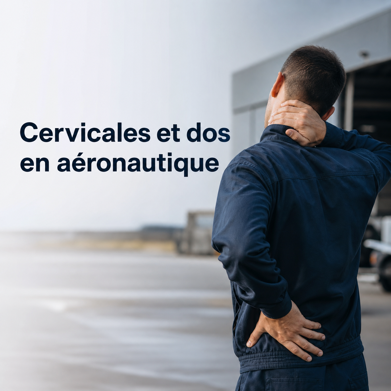 Militaires de l’aéronautique à Lorient : cervicales, dos et contraintes physiques
