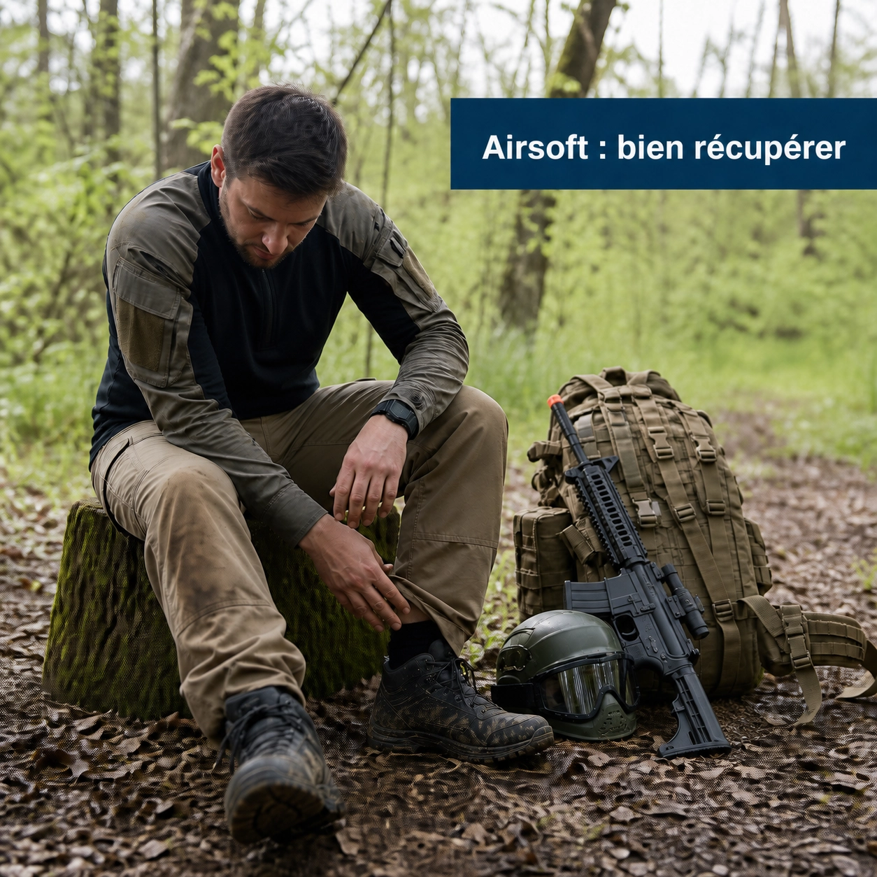 Douleurs après l’airsoft : comment bien récupérer après une partie ?