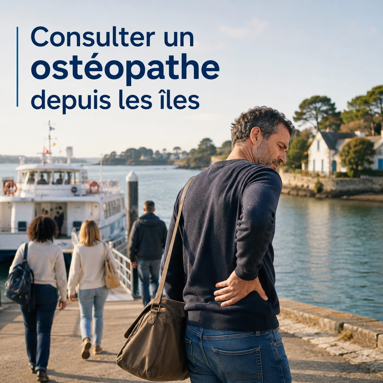 Ostéopathe depuis les îles du Golfe : comment organiser une consultation ?