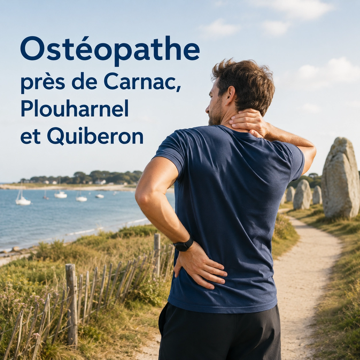 Ostéopathe près de Carnac, Plouharnel et Quiberon : consulter à Auray
