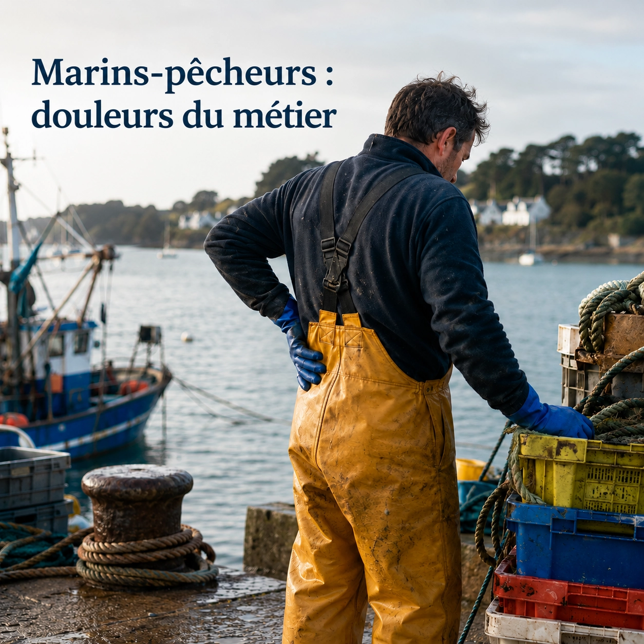 Ostéopathie pour marins-pêcheurs dans le Morbihan : dos, épaules et contraintes du métier