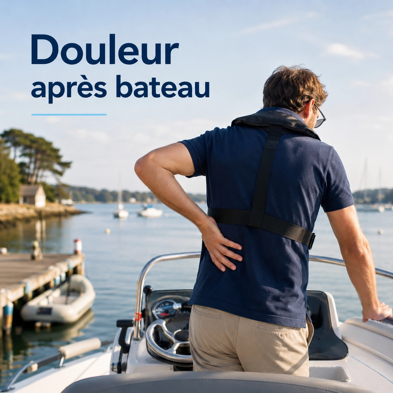 Douleur après bateau dans le Golfe du Morbihan : permis, croisières et nautisme