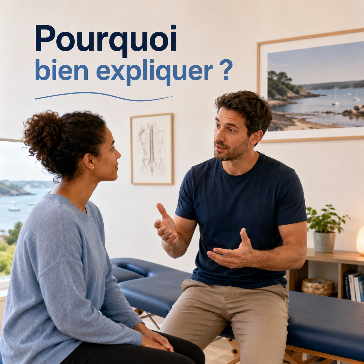 Communication ostéopathe-patient : pourquoi les explications comptent
