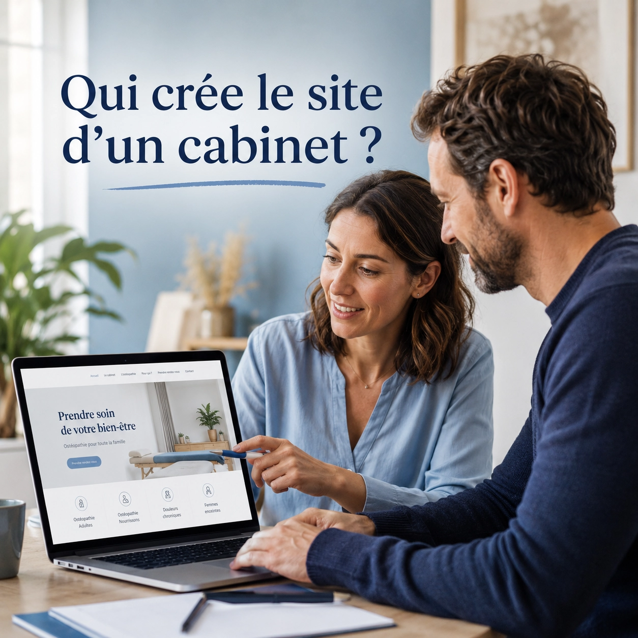 Ostéopathie et agence web : accompagner les métiers de la création numérique