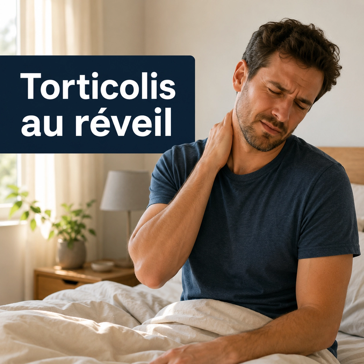 Torticolis au réveil : pourquoi le cou se bloque et que faire ?