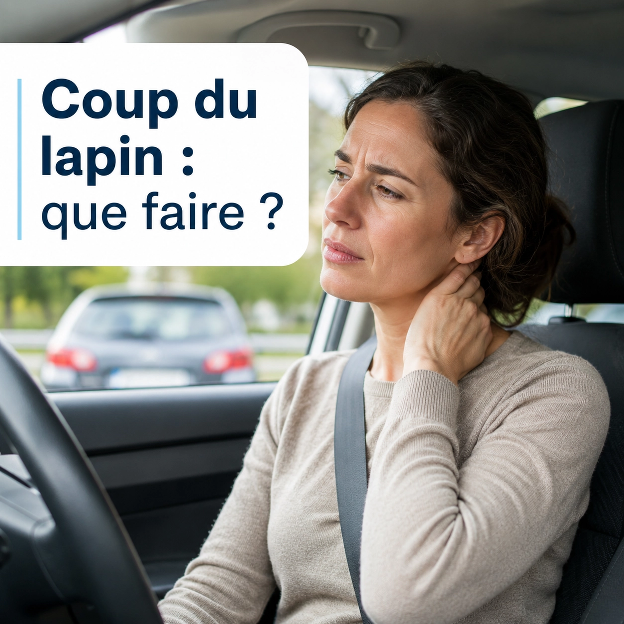 Coup du lapin : que faire après un traumatisme cervical ?