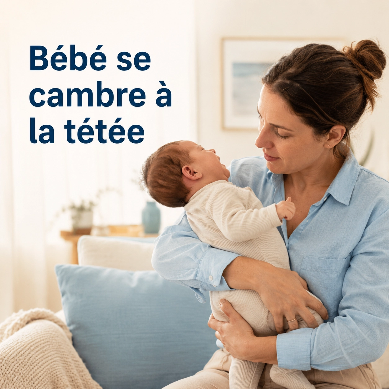 Bébé se cambre pendant la tétée : que comprendre et quand consulter ?