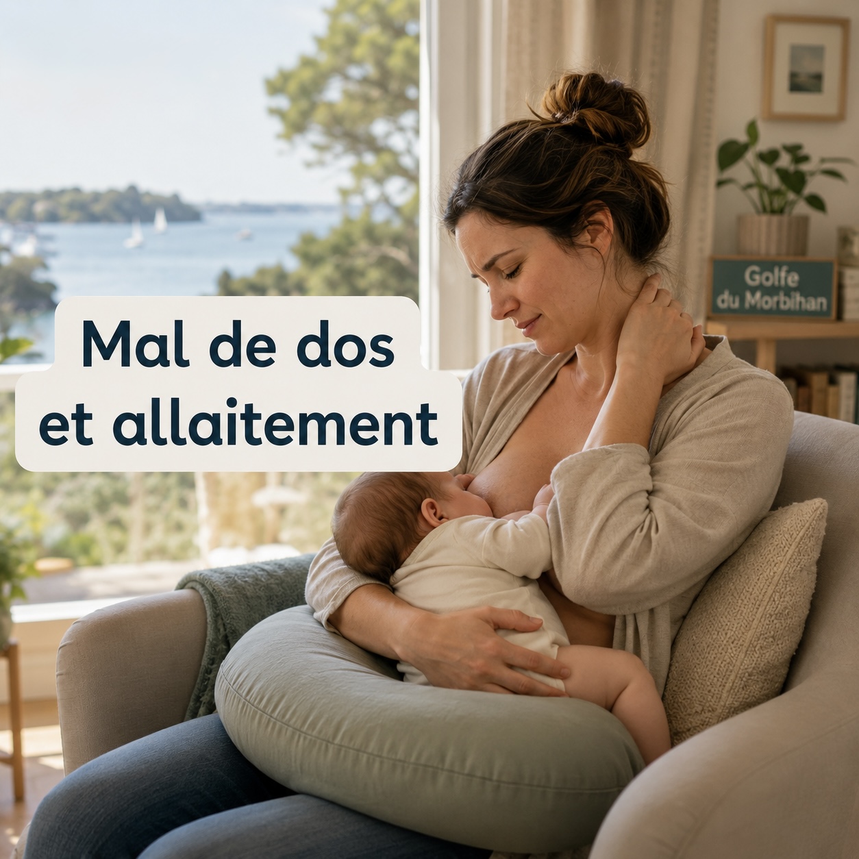 Mal de dos pendant l’allaitement : comprendre, soulager et savoir quand consulter