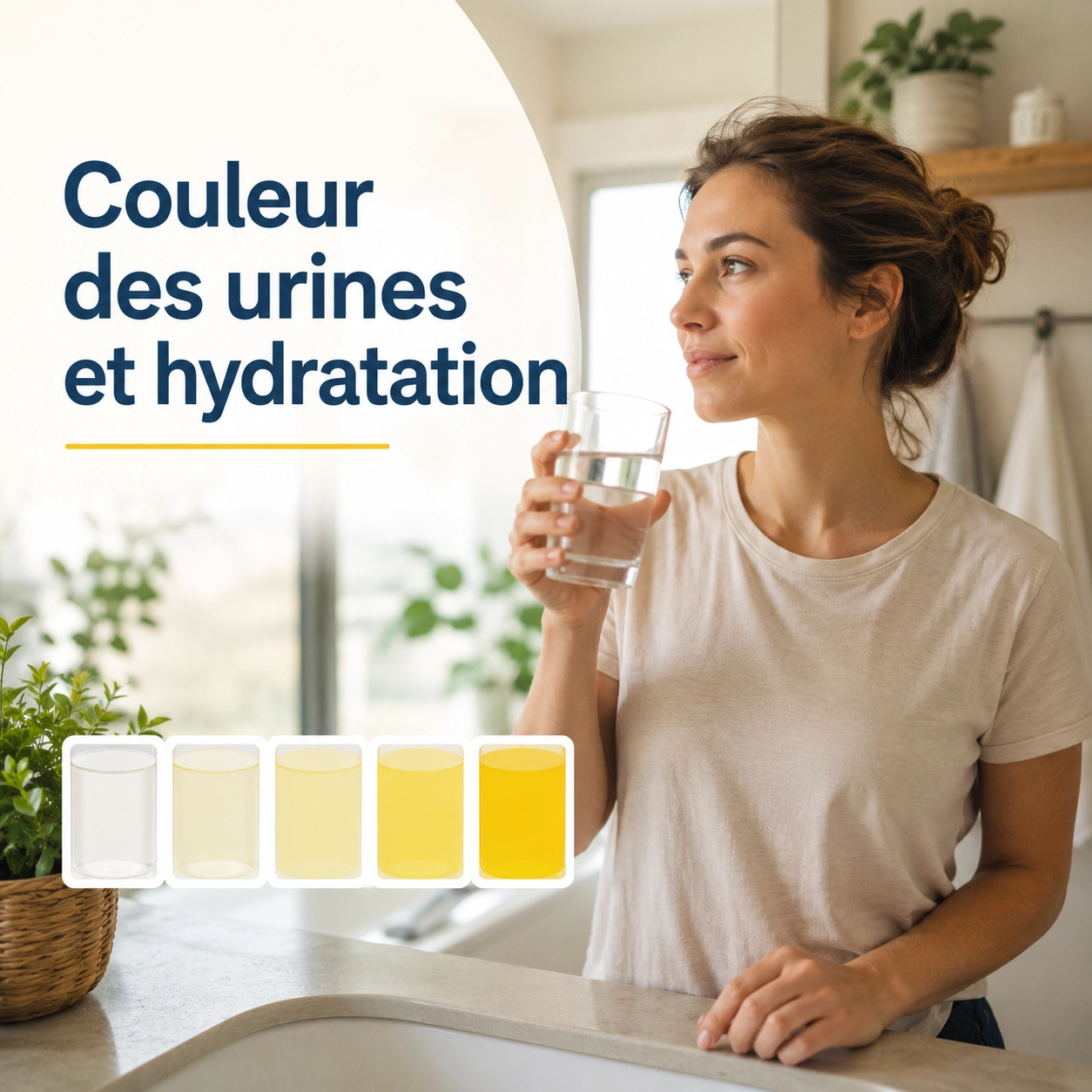 Couleur des urines et hydratation : que faut-il comprendre ?