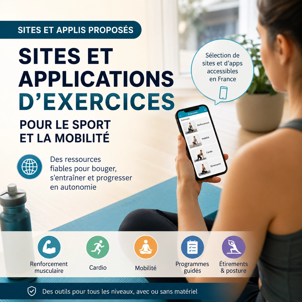 8 Sites et applications d’exercices recommandés pour le sport et la mobilité
