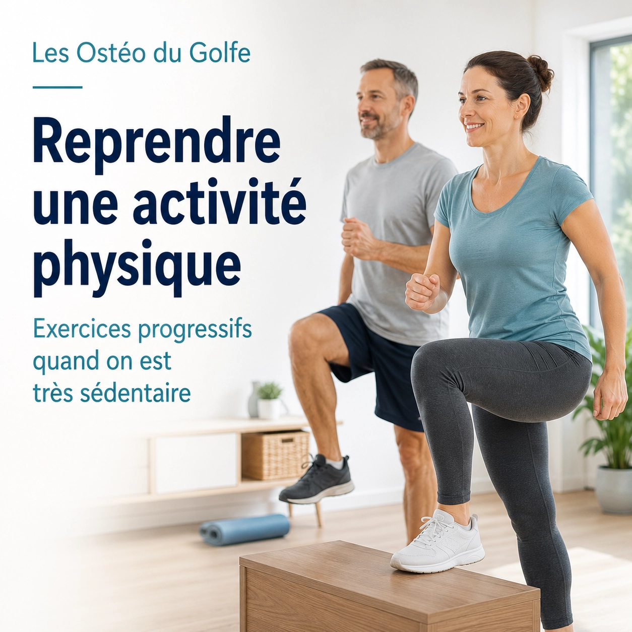 Exercices pour reprendre une activité physique en douceur
