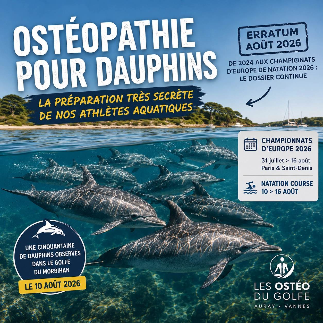 Ostéopathie pour poissons : nage libre ou vertèbres bloquées ?
