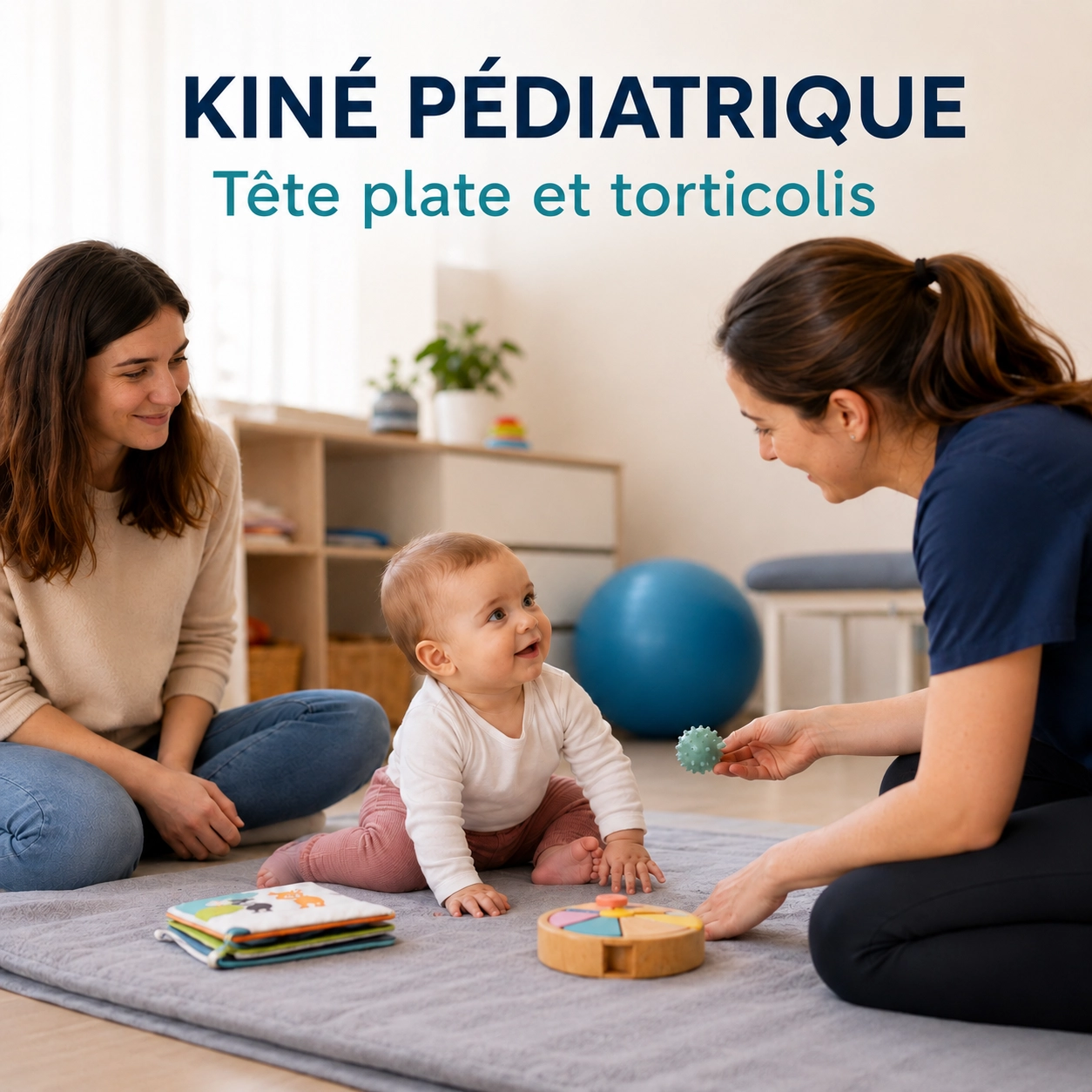 Kiné pédiatrique : nos contacts pour plagiocéphalie, brachycéphalie et torticolis autour d’Auray et Vannes