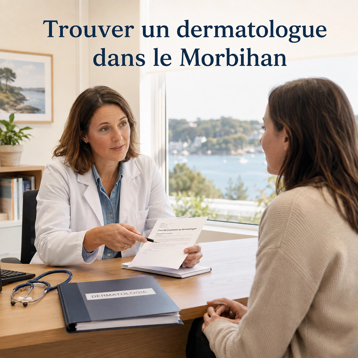 Trouver un dermatologue à Auray, Vannes ou Lorient : comment obtenir un rendez-vous ?