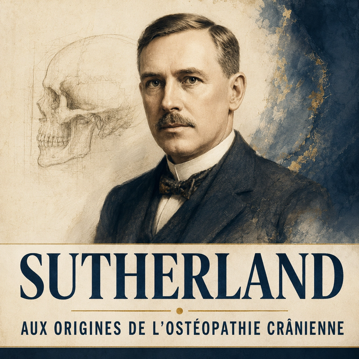 William Garner Sutherland : parcours et naissance de l’ostéopathie crânienne