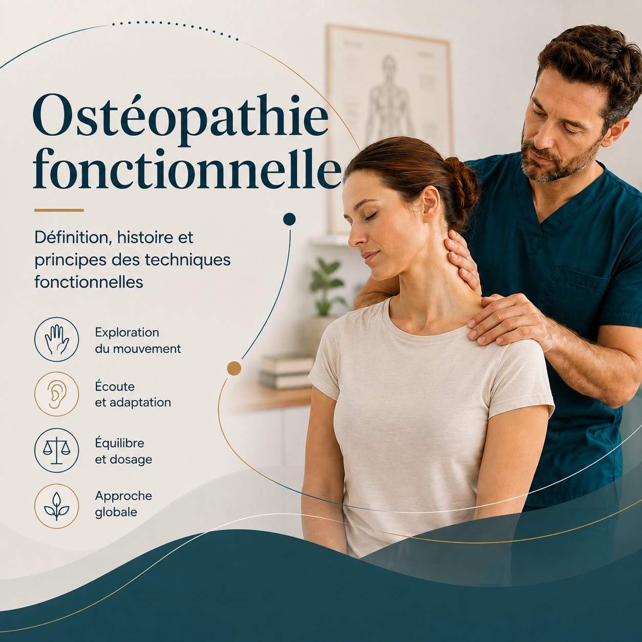 Ostéopathie fonctionnelle : définition, histoire et principes des techniques fonctionnelles