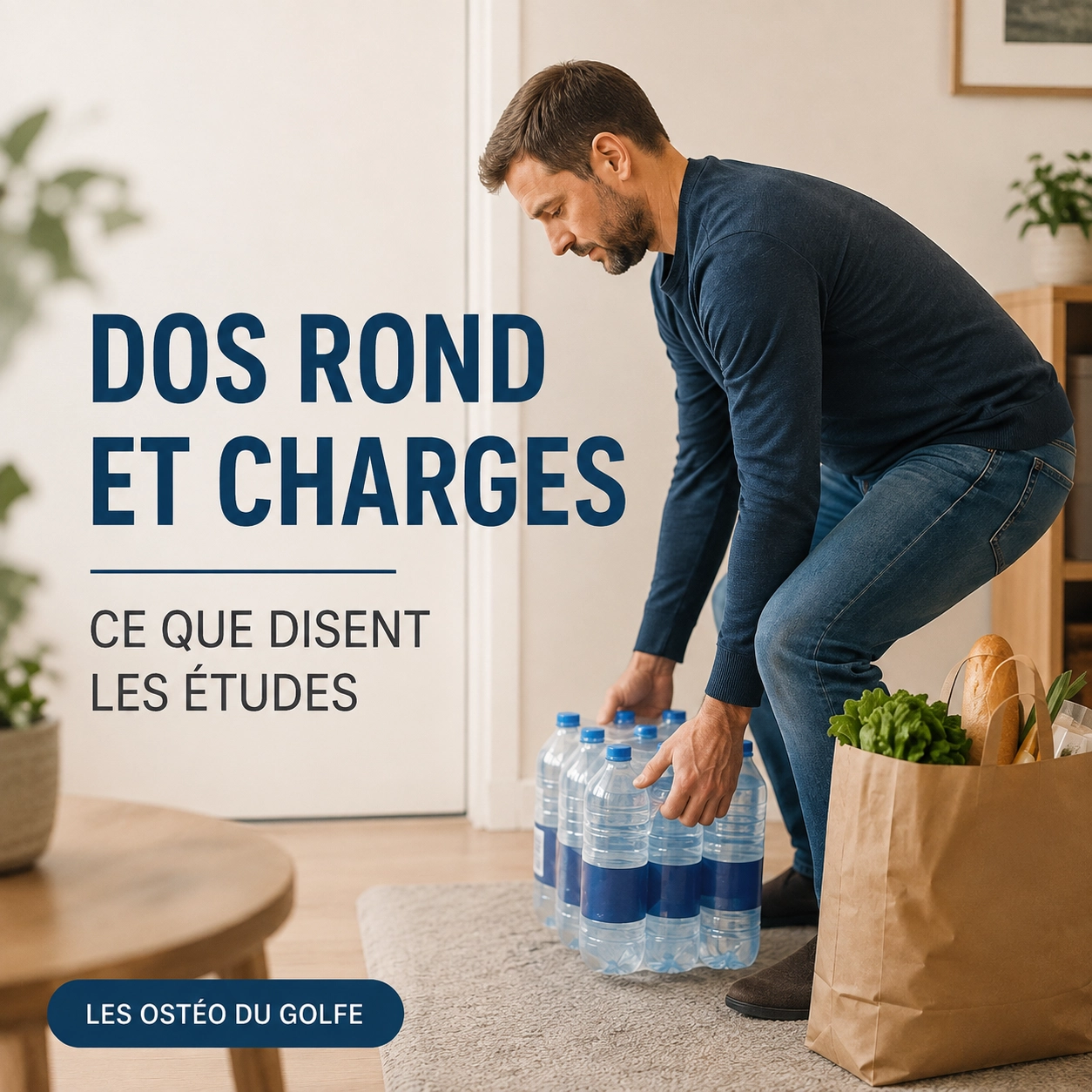 Dos rond et charges : ce que disent les études