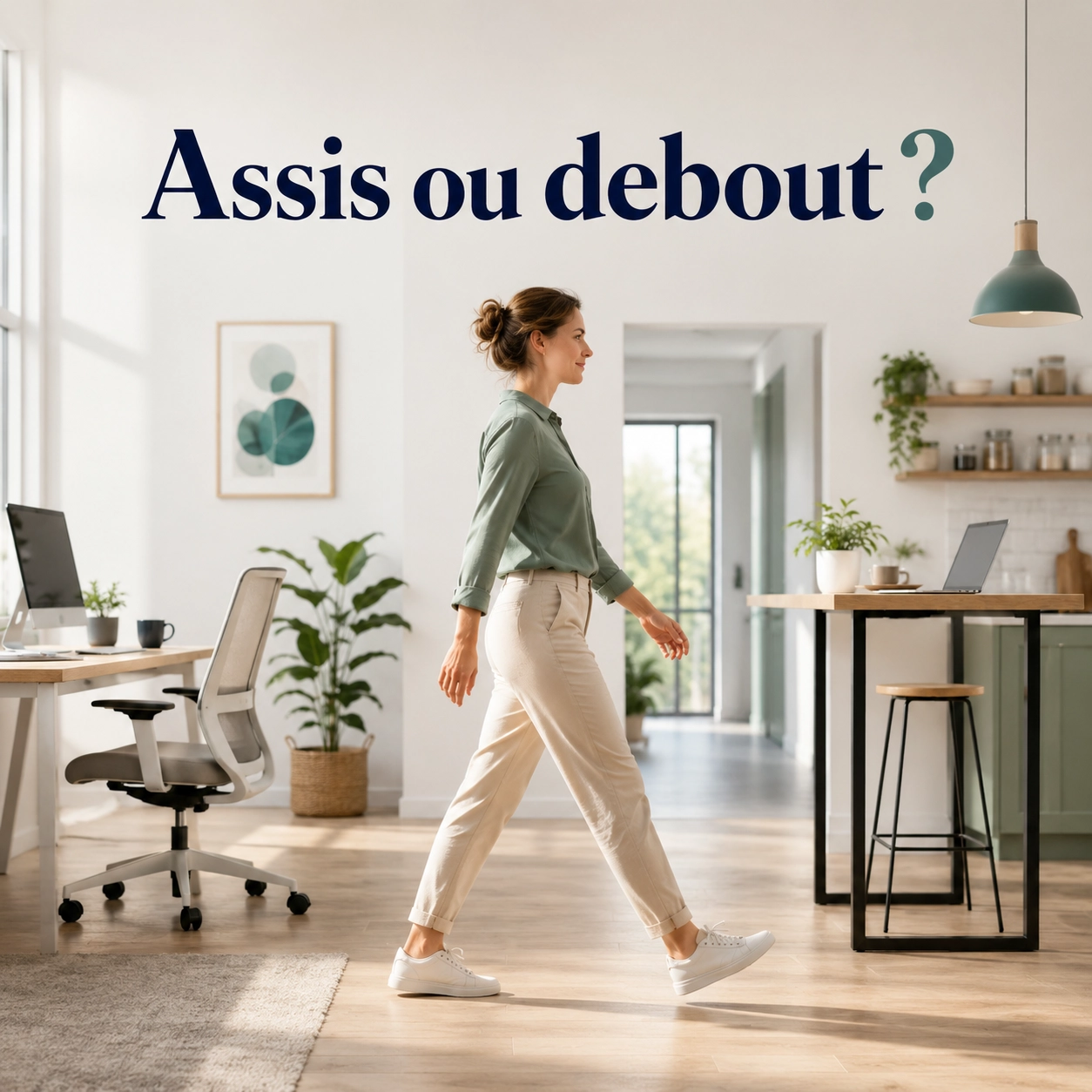 Travail debout : est-ce vraiment mieux que rester assis ?