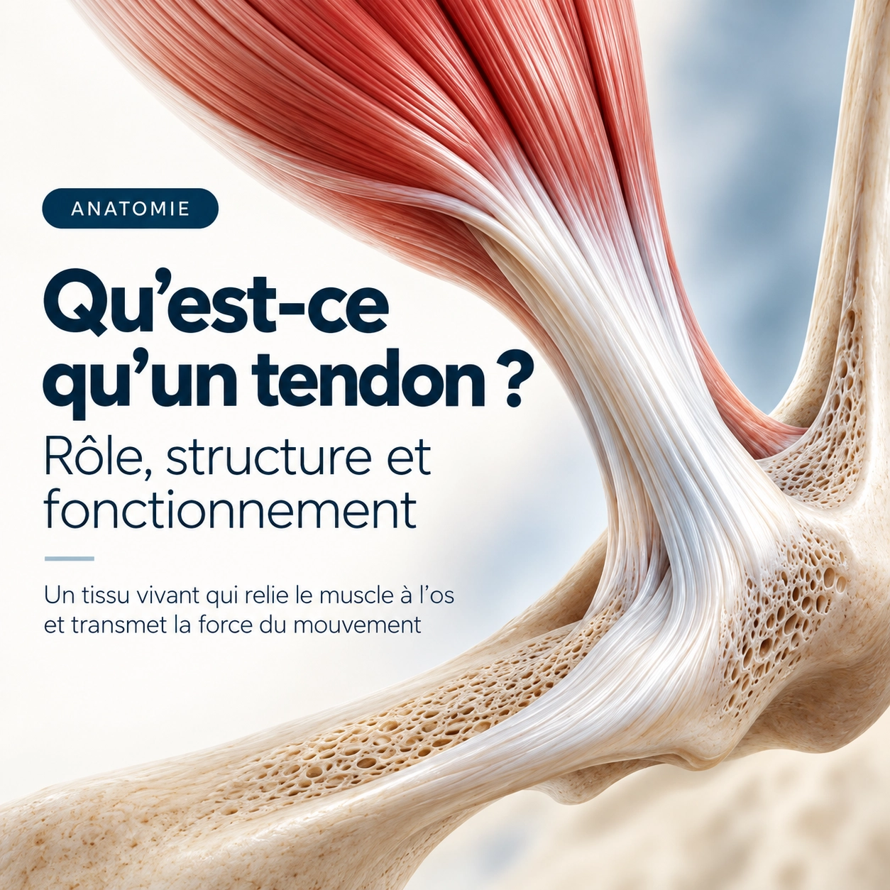 Qu’est-ce qu’un tendon ? Rôle, structure et fonctionnement