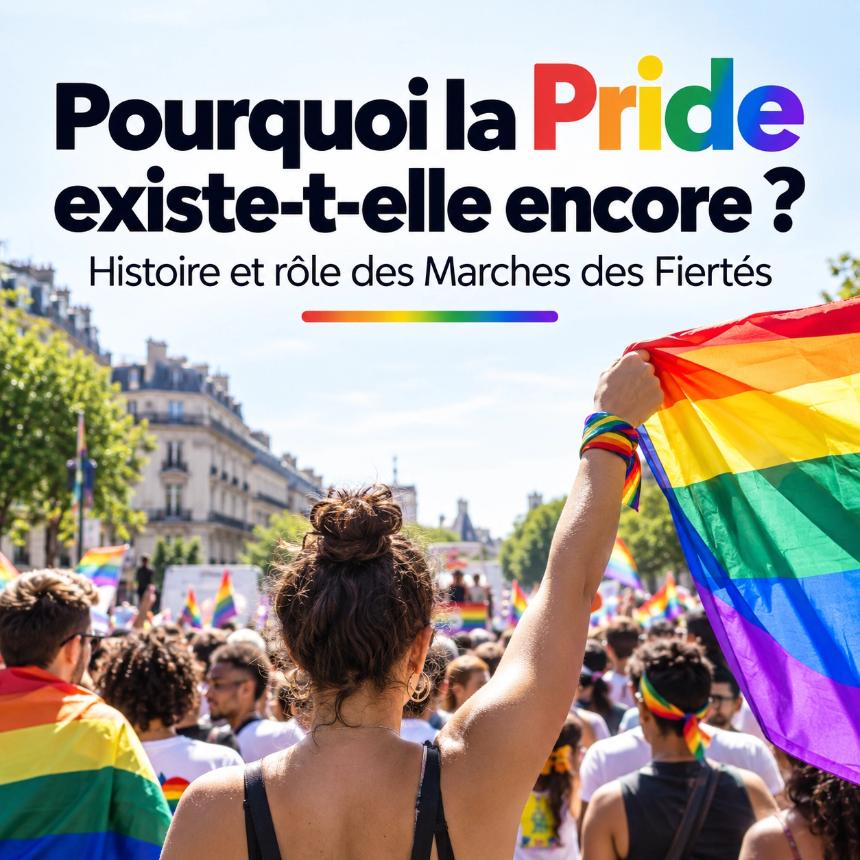 Pourquoi la Pride existe-t-elle encore ? Histoire et rôle des Marches des Fiertés