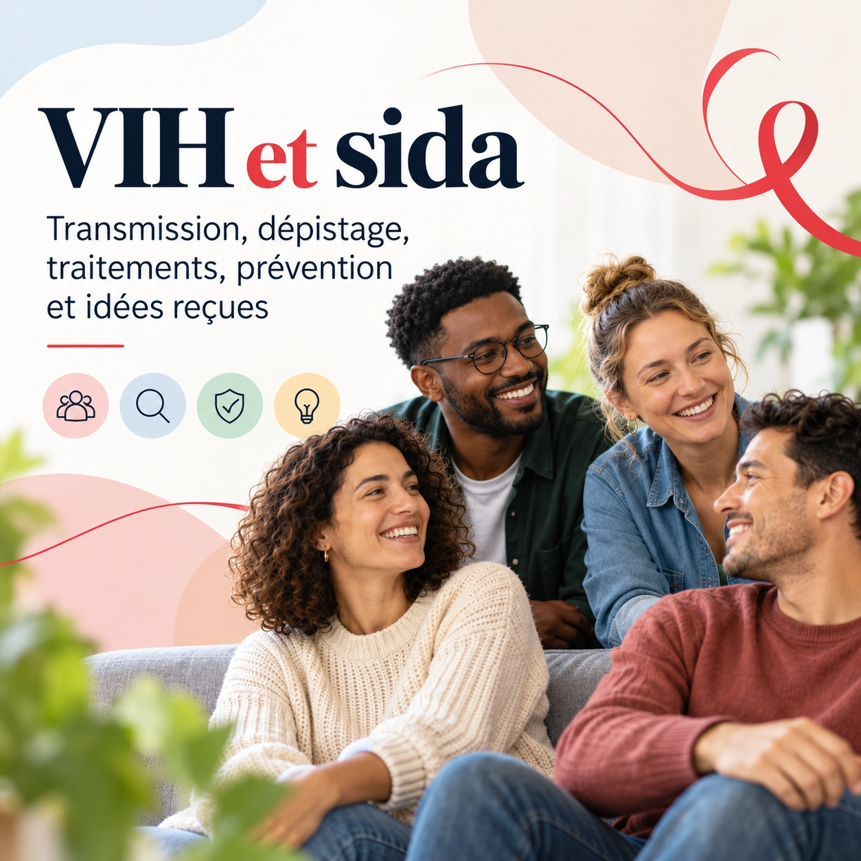 VIH et sida : transmission, dépistage, traitements, prévention et idées reçues