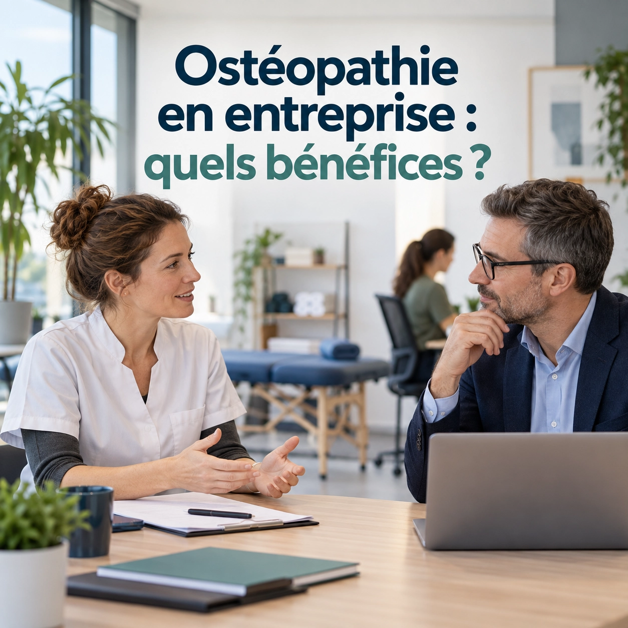 Ostéopathie en entreprise : quels bénéfices concrets pour l’employeur ?