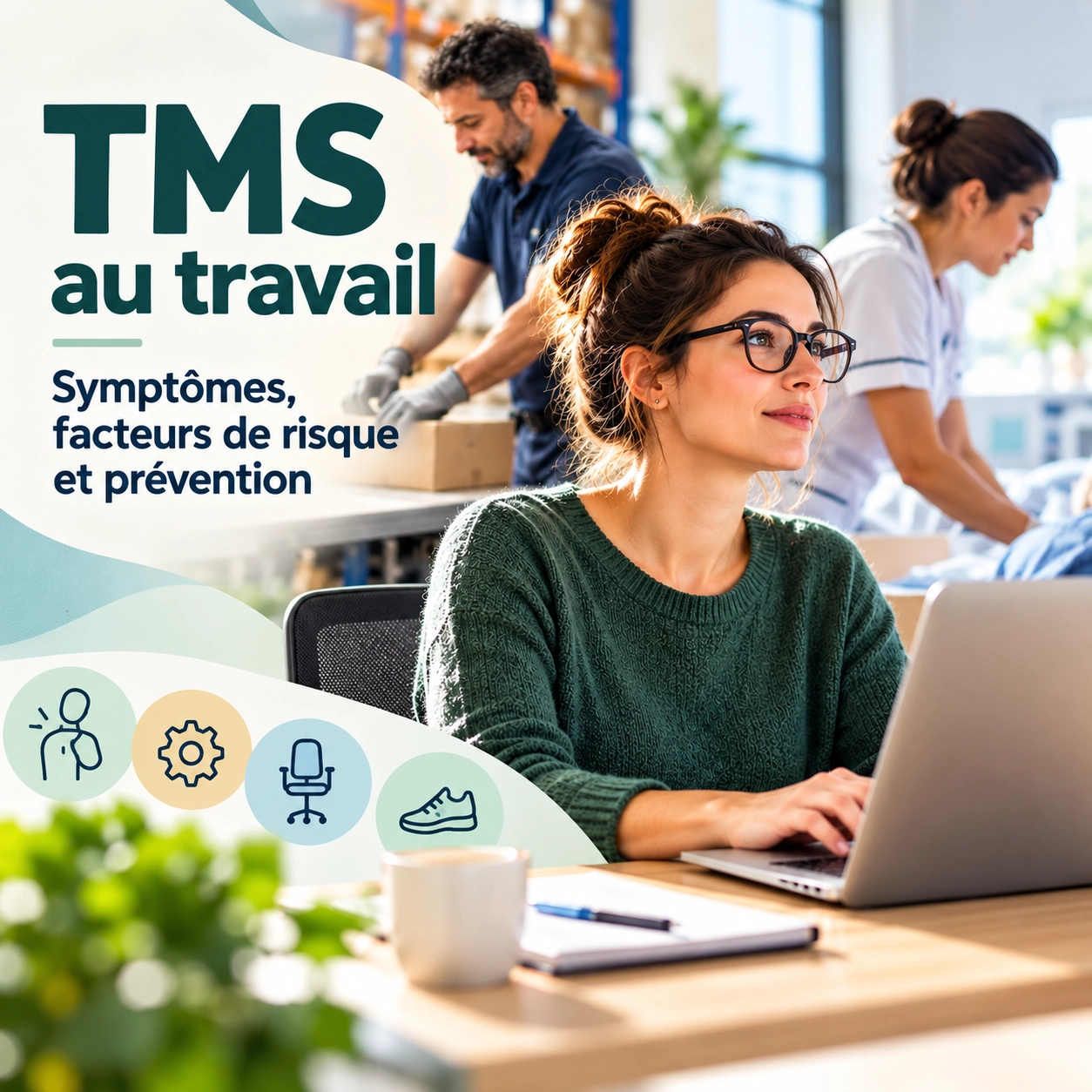 TMS au travail : symptômes, facteurs de risque et prévention