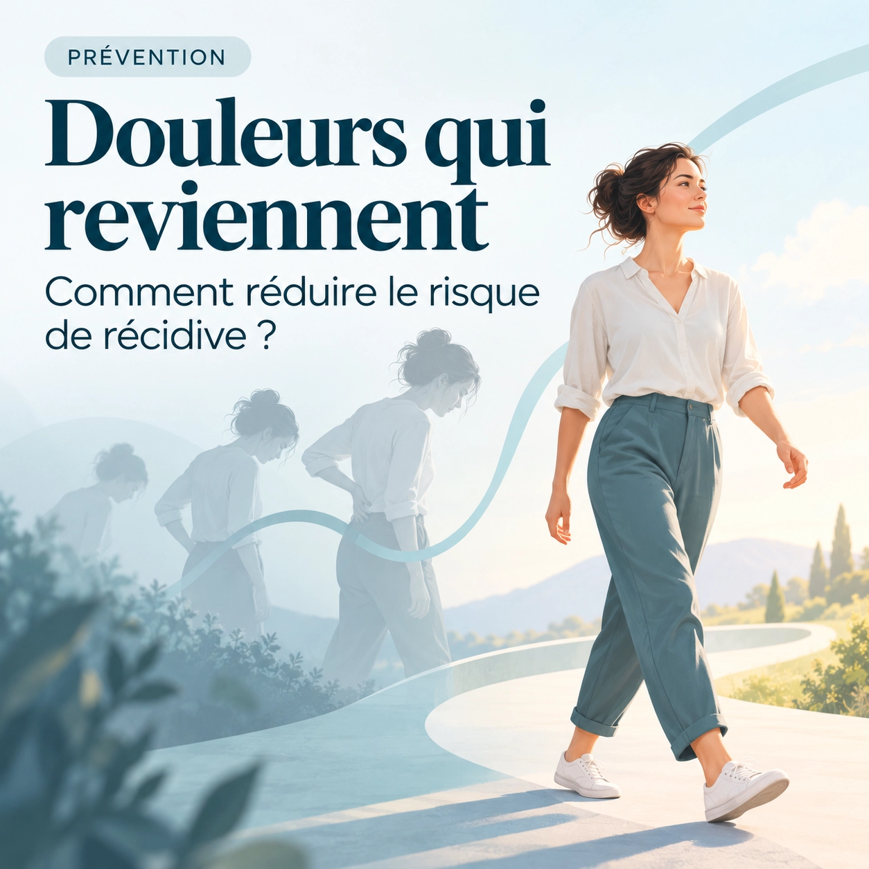 Douleurs qui reviennent : pourquoi et comment réduire le risque de récidive ?