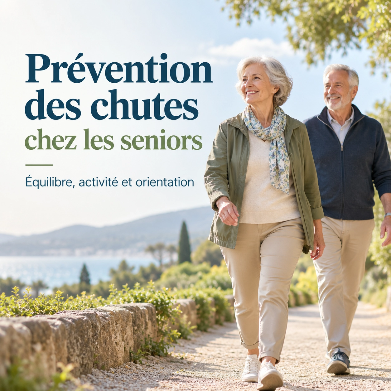 Prévention des chutes chez les personnes âgées : risques, équilibre, activité physique et professionnels à consulter