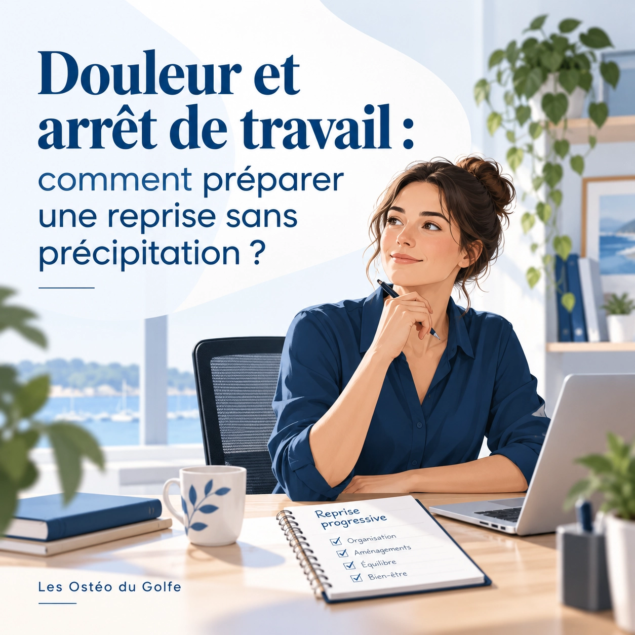 Douleur et arrêt de travail : comment préparer une reprise sans précipitation ?